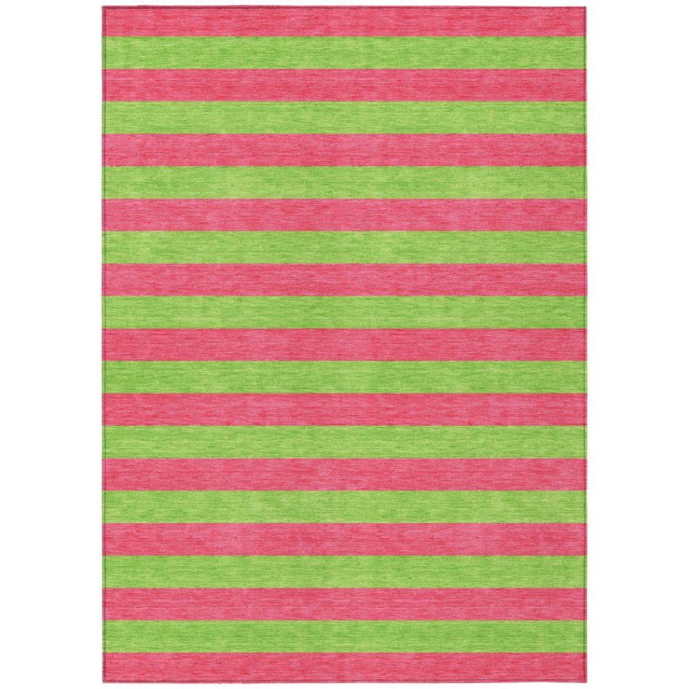 Addison Rugs Fluid Mirage Pink Washable Indoor-Outdoor Rug