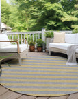 Addison Rugs Fluid Mirage Silver Washable Indoor-Outdoor Rug