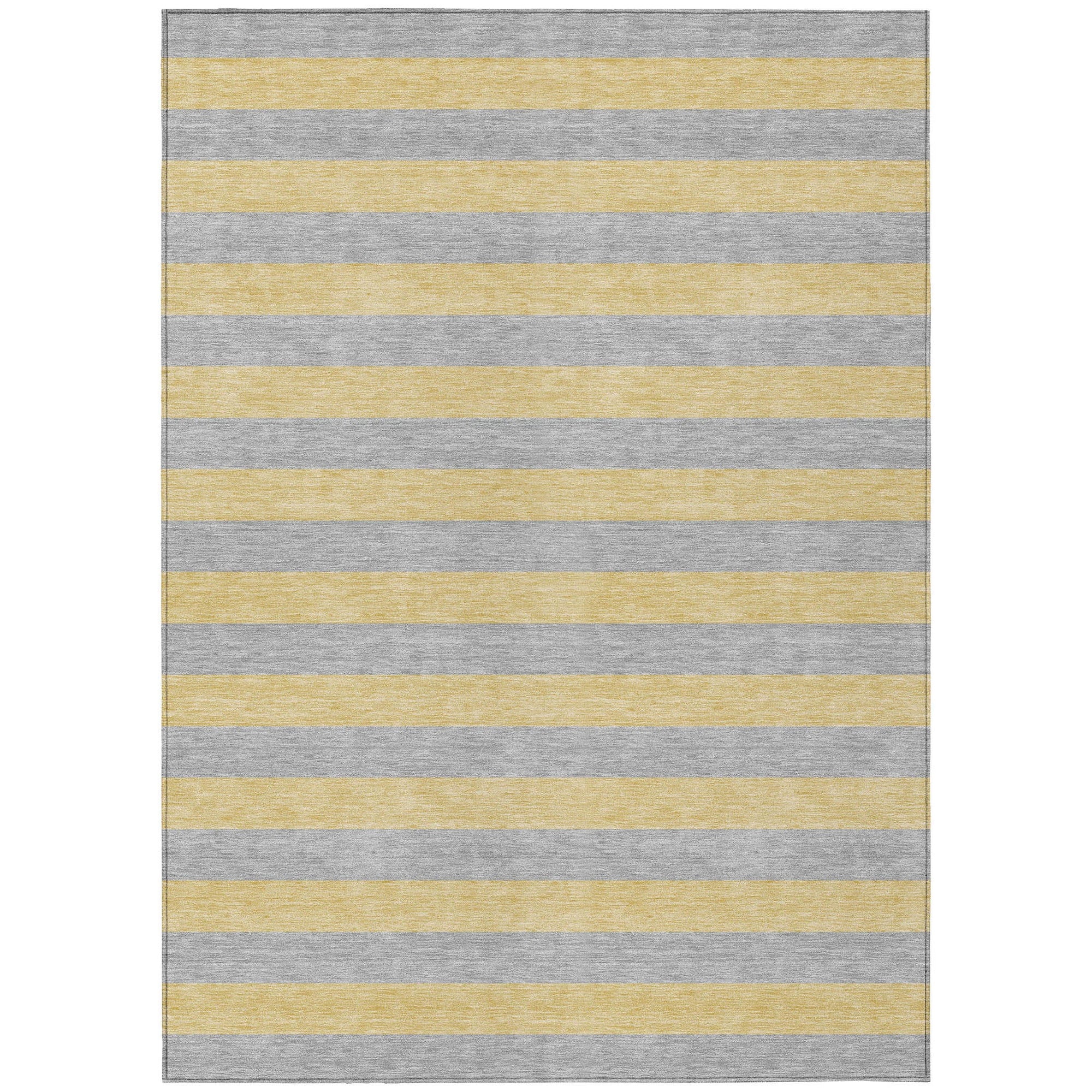 Addison Rugs Fluid Mirage Silver Washable Indoor-Outdoor Rug