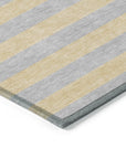 Addison Rugs Fluid Mirage Silver Washable Indoor-Outdoor Rug