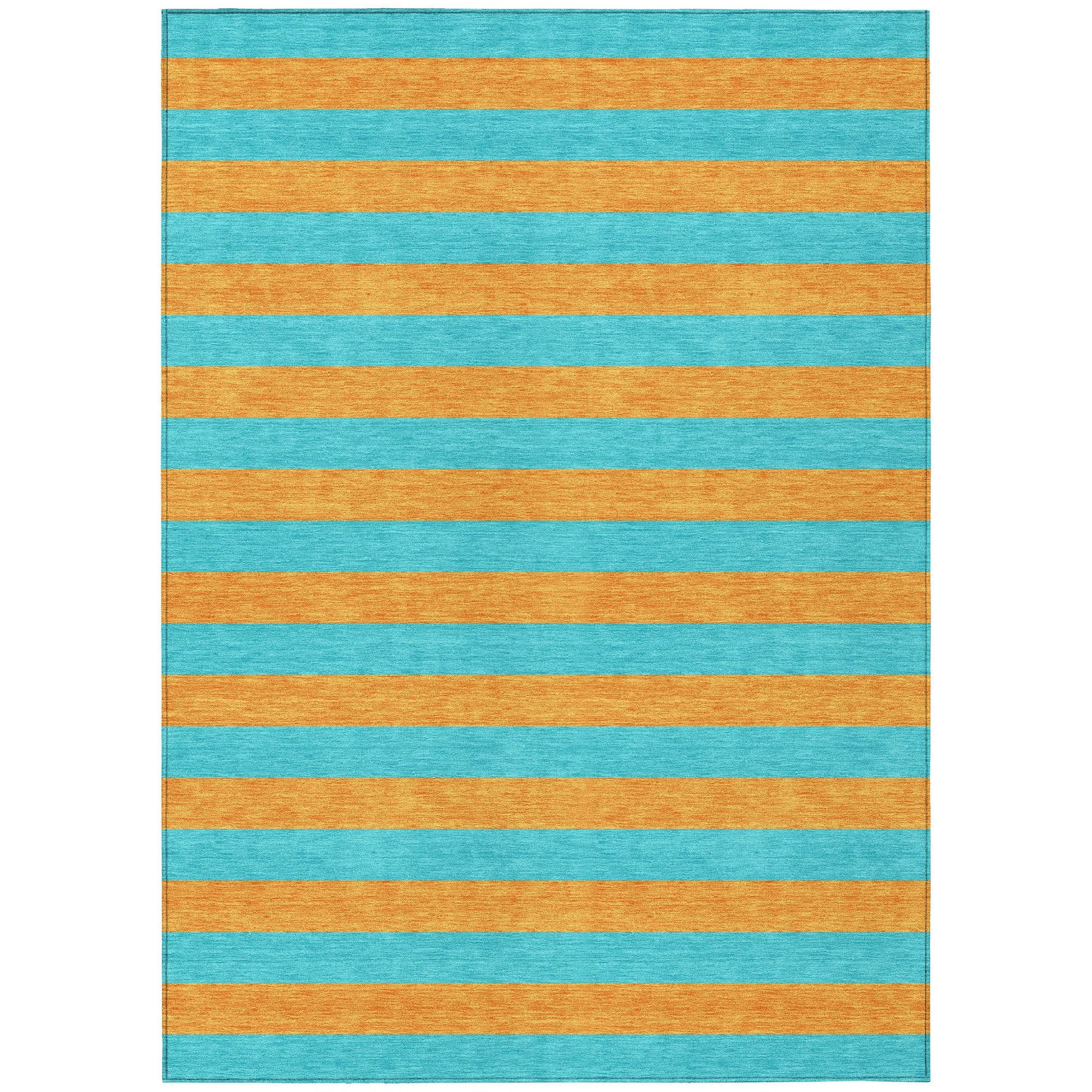 Addison Rugs Fluid Mirage Teal Washable Indoor-Outdoor Rug