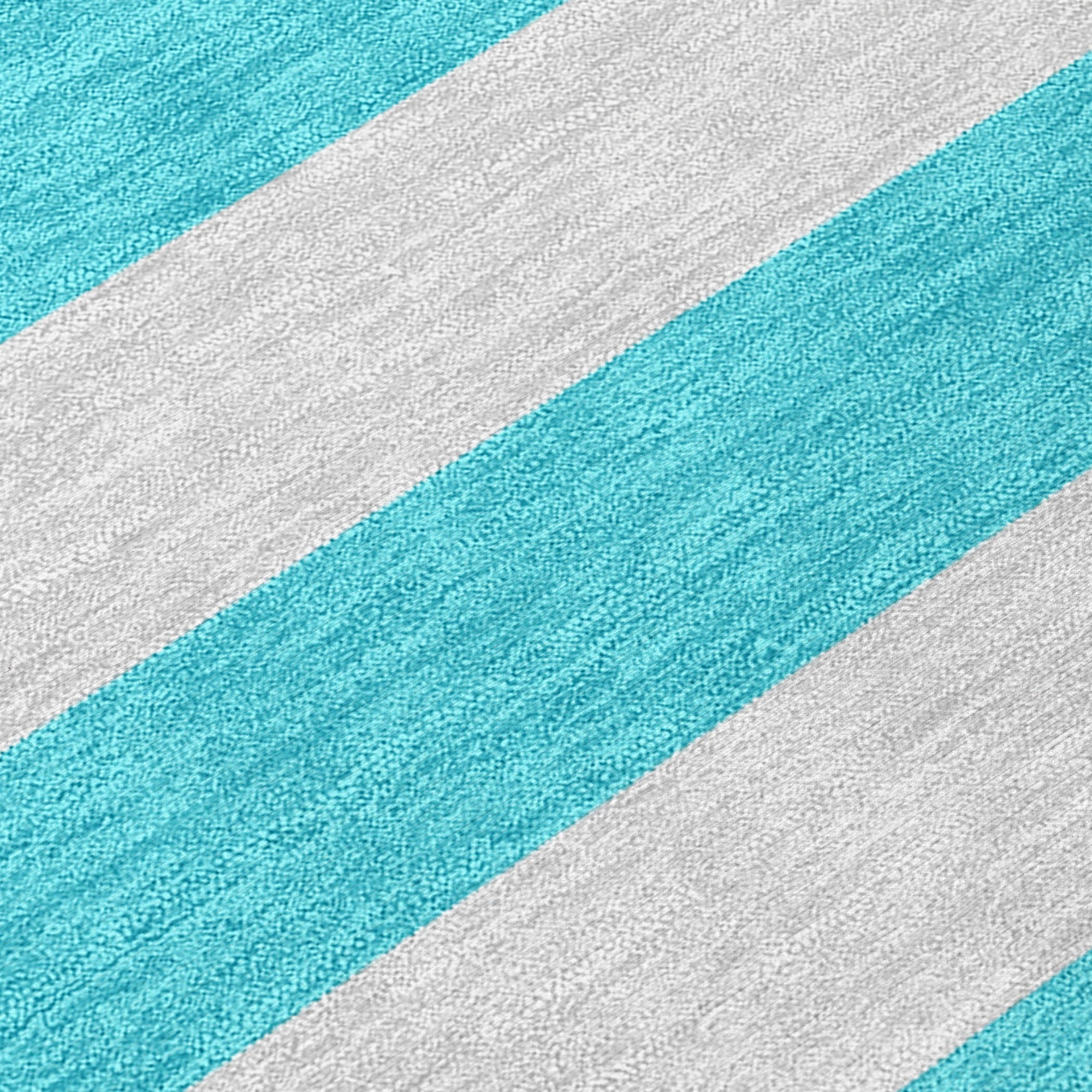 Addison Rugs Fluid Mirage Turquoise Washable Indoor-Outdoor Rug