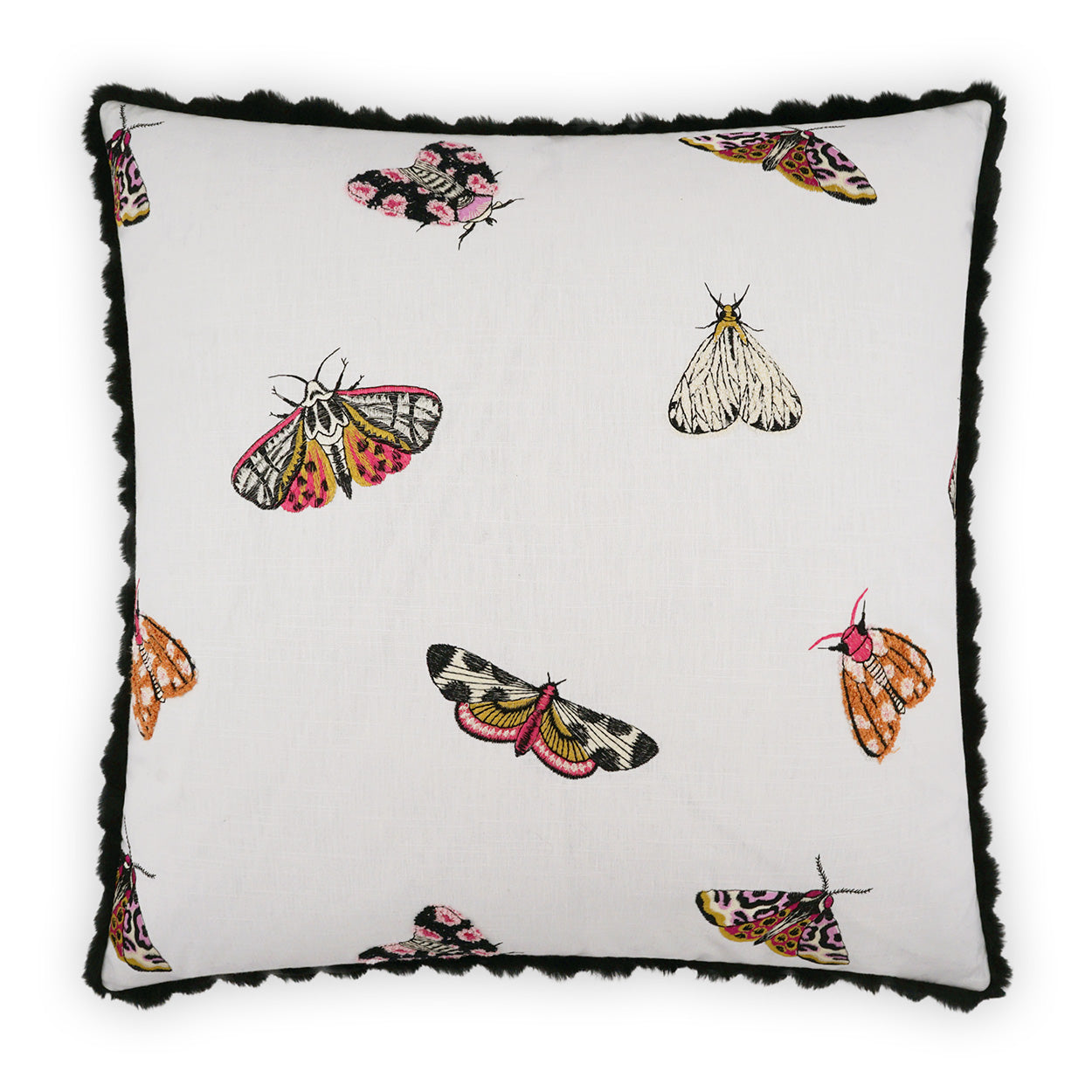 D.V. Kap Flutter White Throw Pillow With Insert