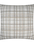D.V. Kap Foothills Ash Grey Throw Pillow With Insert