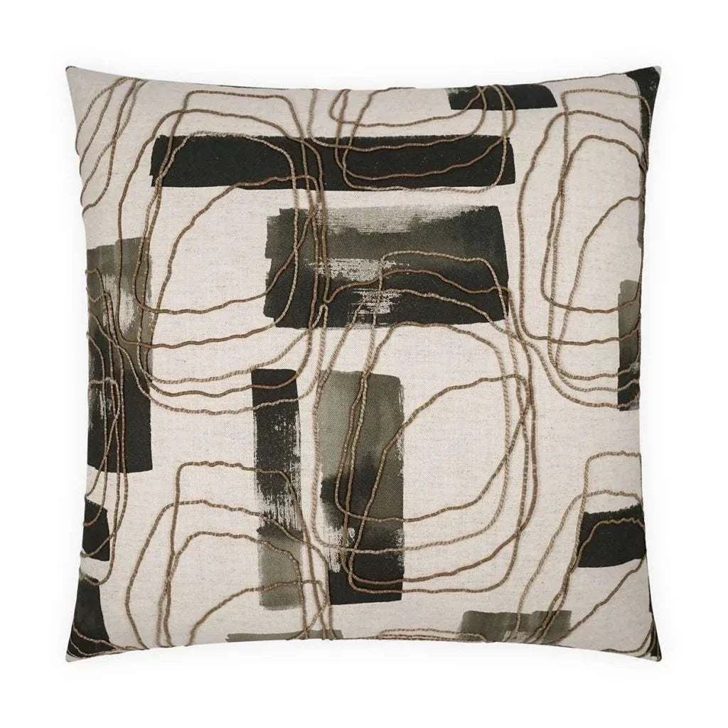 D.V. Kap Freeform Handmade Cotton Throw Pillow