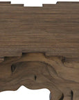 Layers Wooden Rectangular Console Table