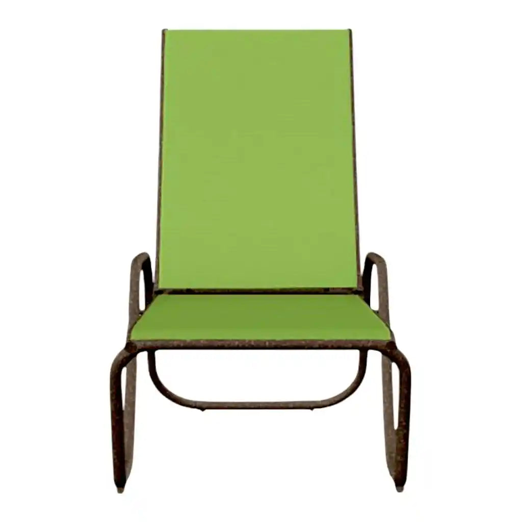 Gardenella Sling Four-Position Stacking Chaise-Outdoor Chaises-Telescope-LOOMLAN