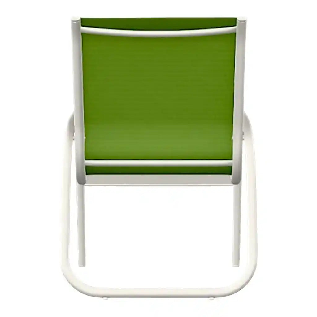 Gardenella Sling Stacking Arm Chair-Outdoor Accent Chairs-Telescope-LOOMLAN