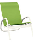 Gardenella Sling Stacking Poolside Chair-Outdoor Accent Chairs-Telescope-LOOMLAN