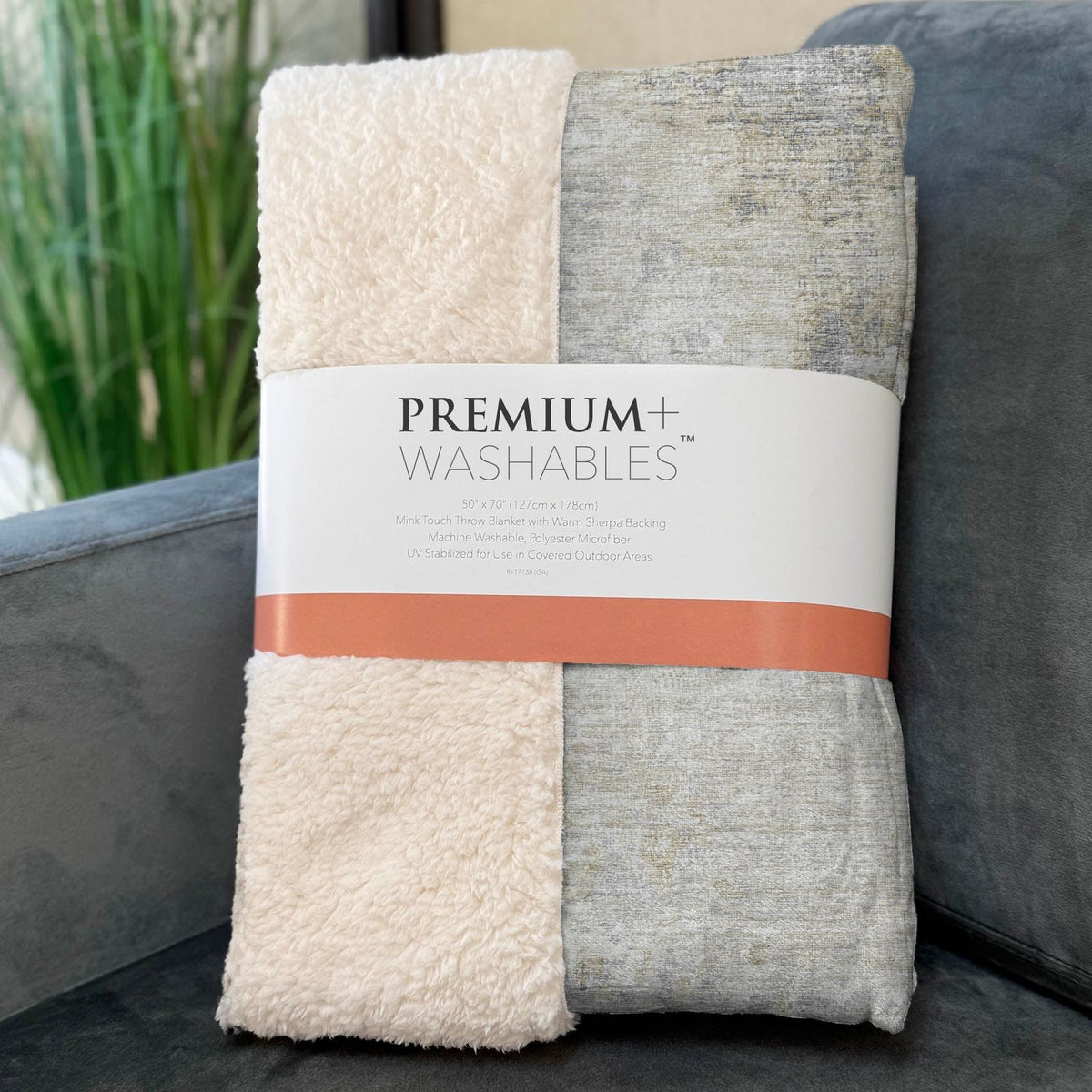 Addison Rugs Gentle Mosaic 50" x 70" Throw Blanket