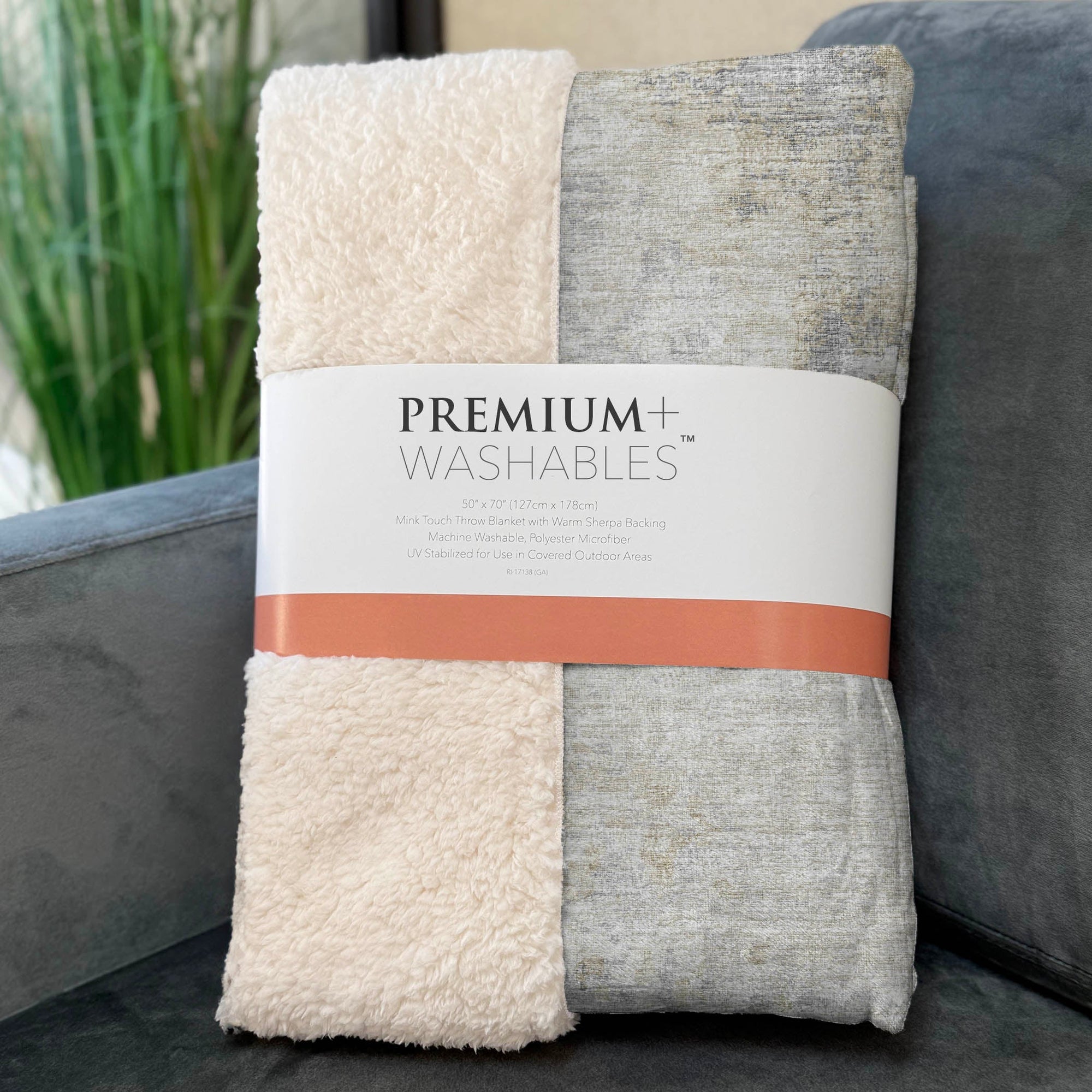 Addison Rugs Gentle Mosaic 50" x 70" Throw Blanket