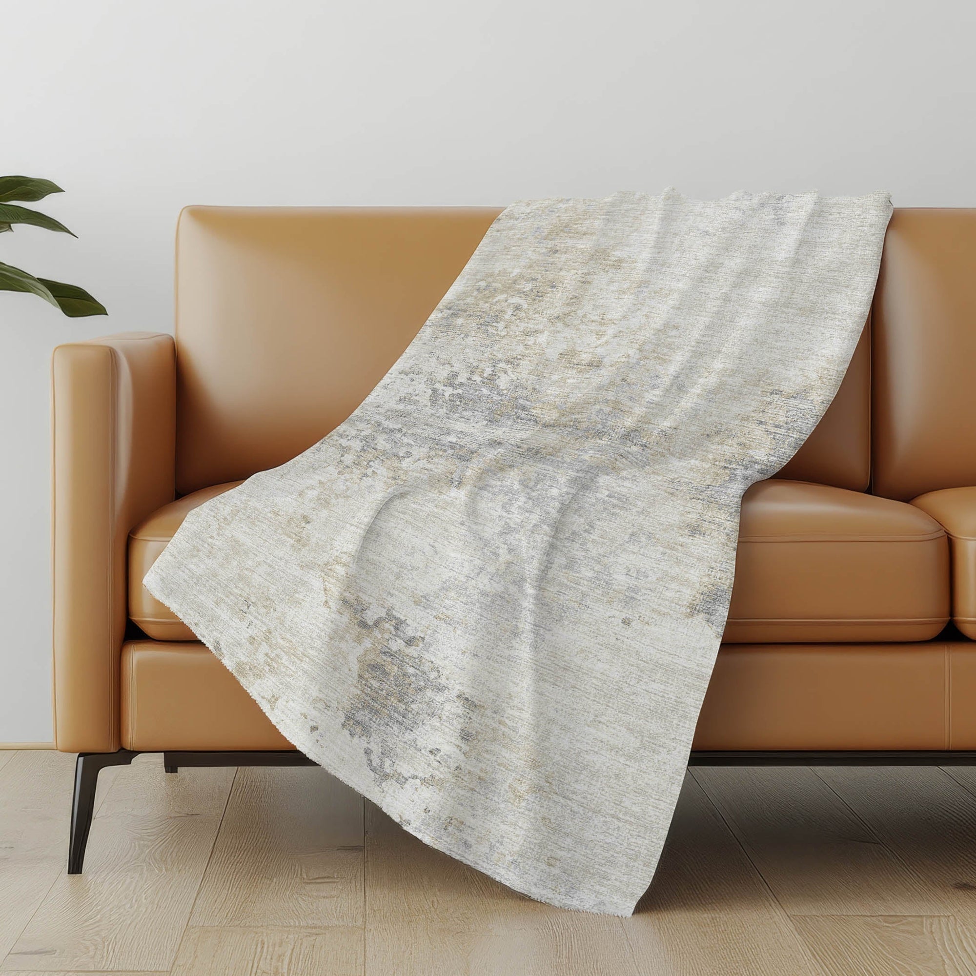 Addison Rugs Gentle Mosaic 50" x 70" Throw Blanket