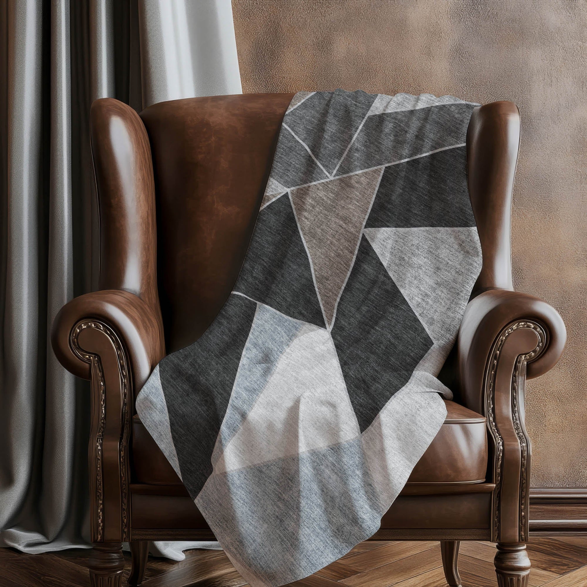 Addison Rugs Gentle Waves 50" x 70" Throw Blanket