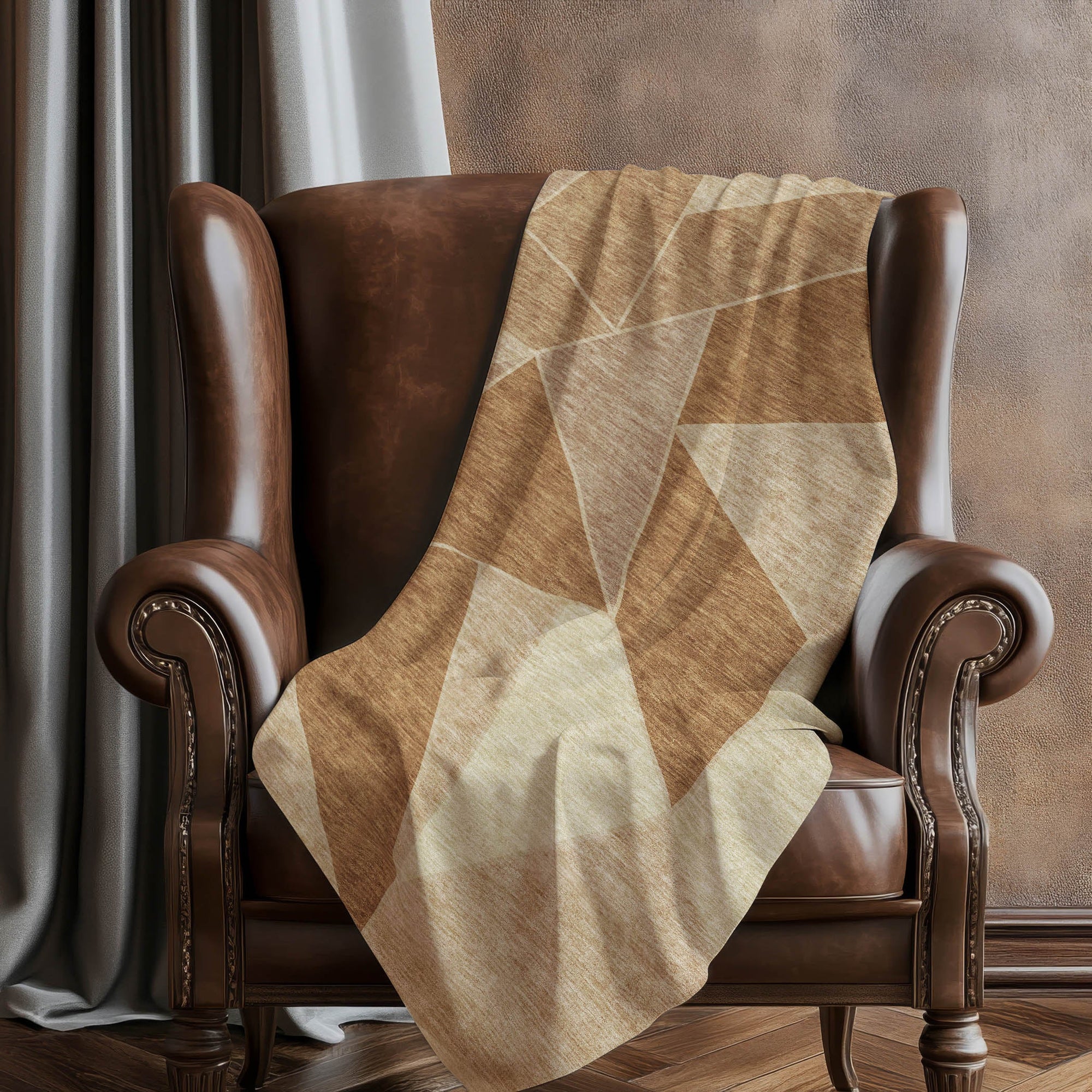 Addison Rugs Gentle Waves 50" x 70" Throw Blanket