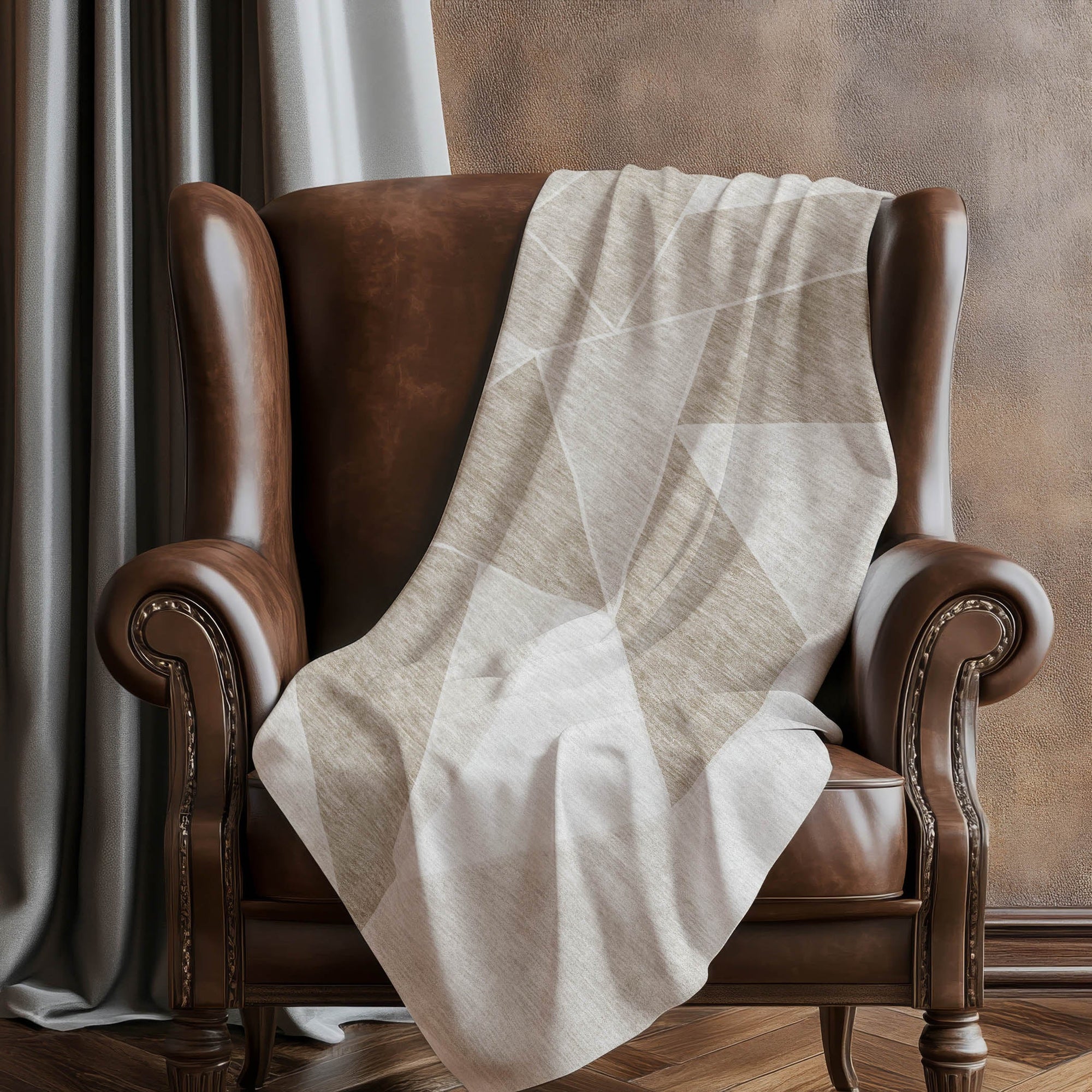 Addison Rugs Gentle Waves 50" x 70" Throw Blanket