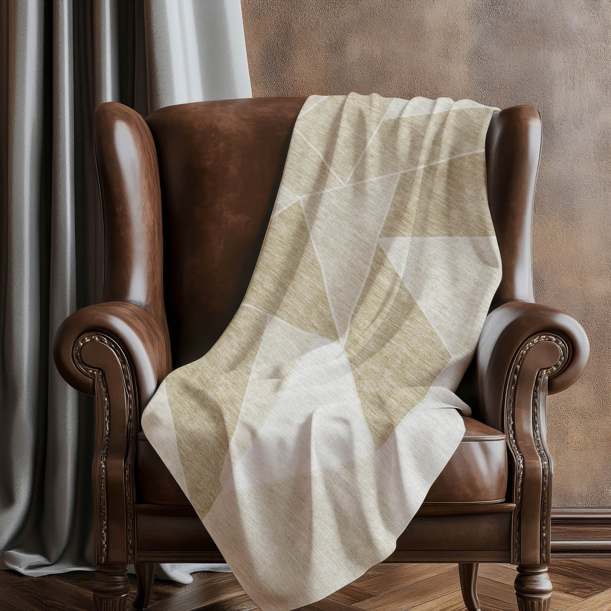 Addison Rugs Gentle Waves 50" x 70" Throw Blanket