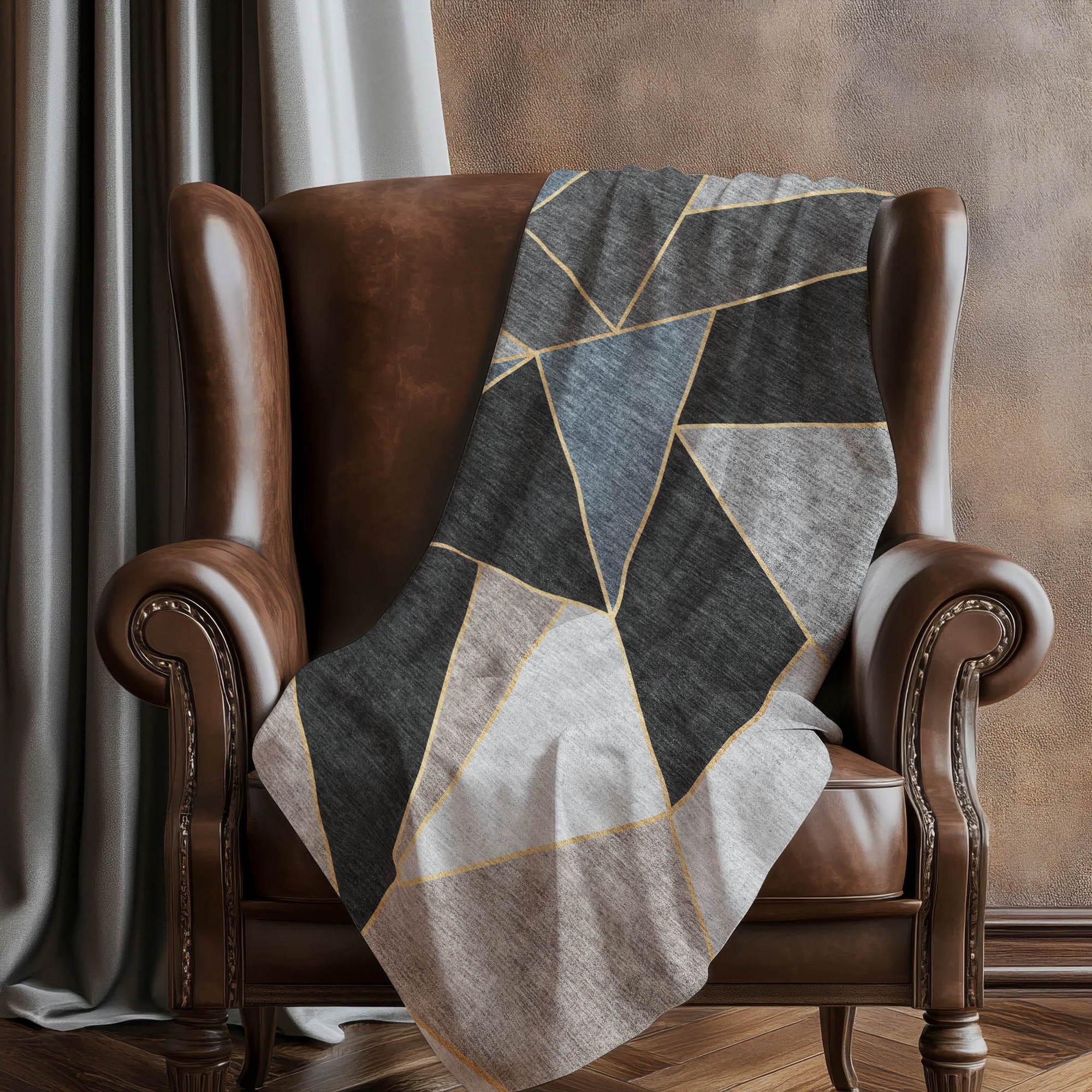 Addison Rugs Gentle Waves 50" x 70" Throw Blanket