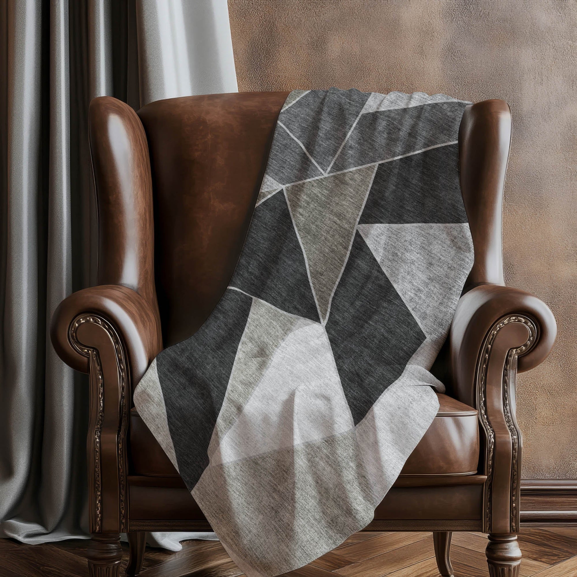 Addison Rugs Gentle Waves 50" x 70" Throw Blanket
