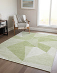 Addison Rugs Gentle Waves Aloe Washable Indoor-Outdoor Rug