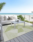 Addison Rugs Gentle Waves Aloe Washable Indoor-Outdoor Rug