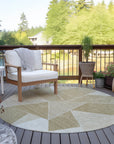 Addison Rugs Gentle Waves Beige Washable Indoor-Outdoor Rug