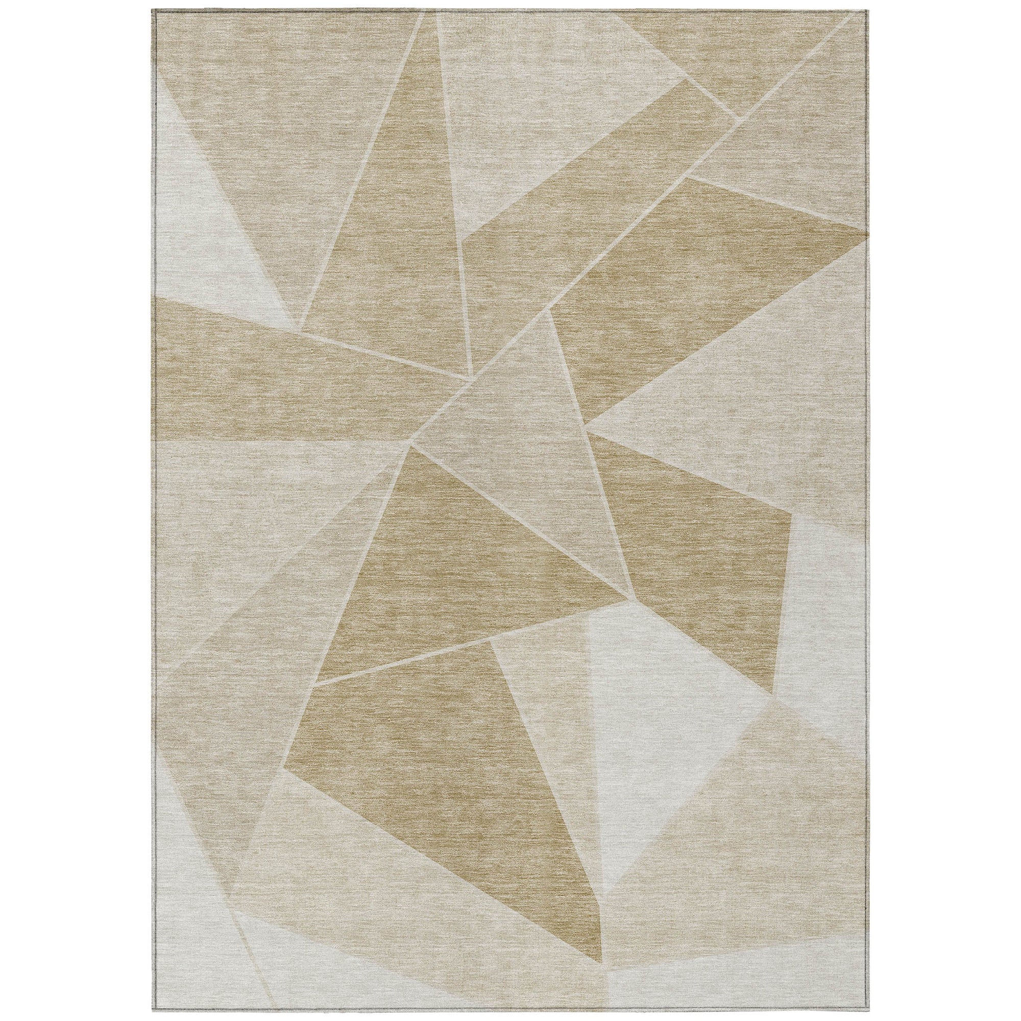Addison Rugs Gentle Waves Beige Washable Indoor-Outdoor Rug