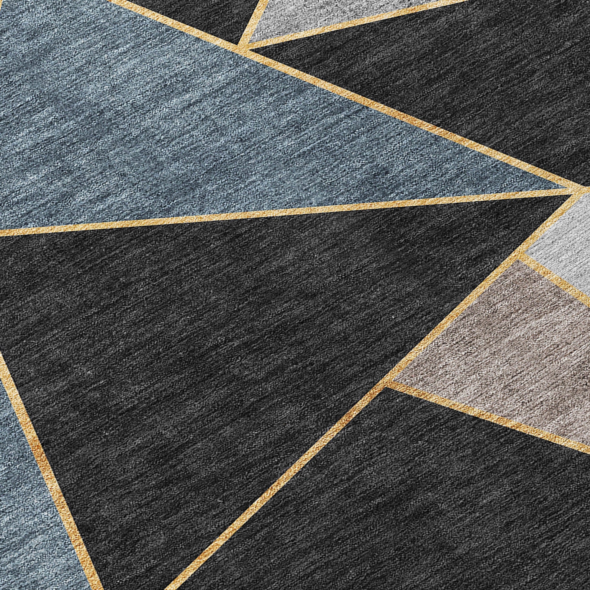 Addison Rugs Gentle Waves Blue Washable Indoor-Outdoor Rug