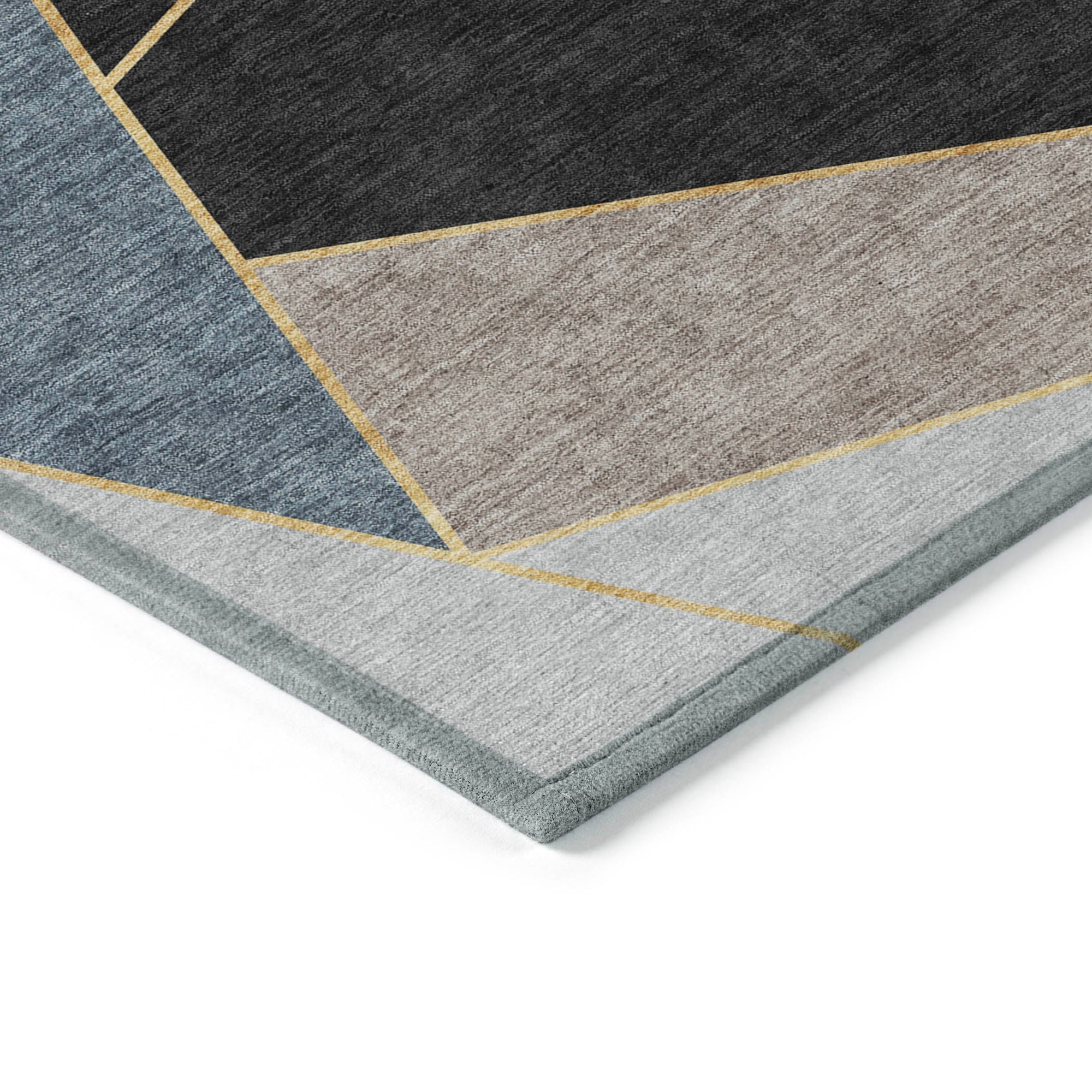 Addison Rugs Gentle Waves Blue Washable Indoor-Outdoor Rug