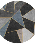 Addison Rugs Gentle Waves Blue Washable Indoor-Outdoor Rug