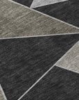 Addison Rugs Gentle Waves Chocolate Washable Indoor-Outdoor Rug