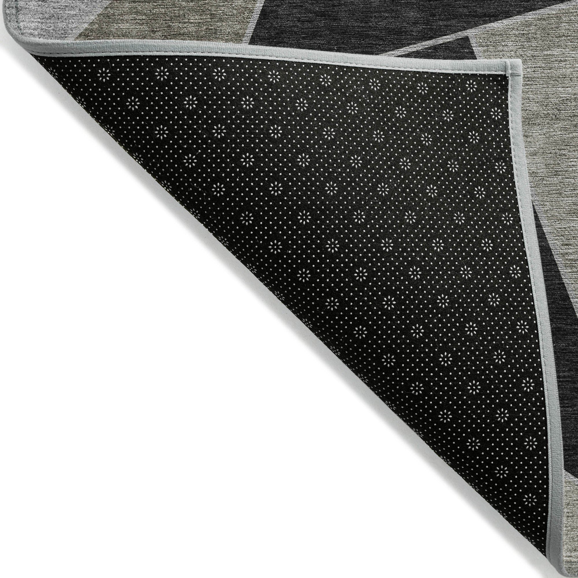 Addison Rugs Gentle Waves Chocolate Washable Indoor-Outdoor Rug