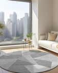 Addison Rugs Gentle Waves Grey Washable Indoor-Outdoor Rug