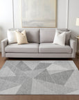 Addison Rugs Gentle Waves Grey Washable Indoor-Outdoor Rug