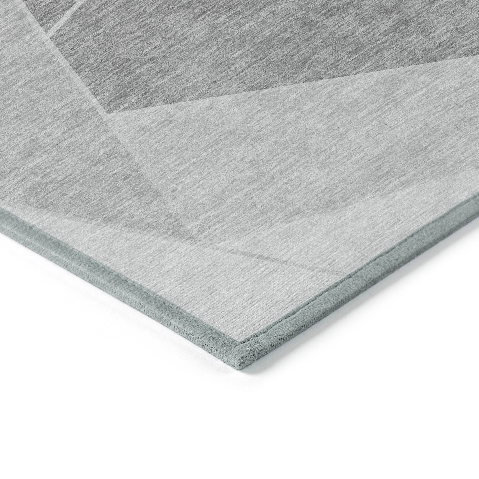Addison Rugs Gentle Waves Grey Washable Indoor-Outdoor Rug