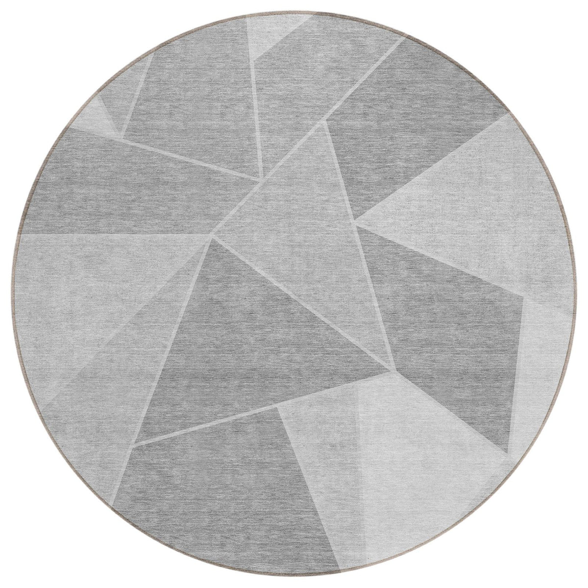 Addison Rugs Gentle Waves Grey Washable Indoor-Outdoor Rug