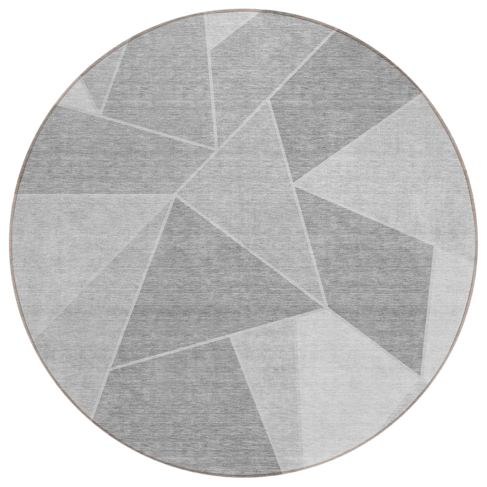 Addison Rugs Gentle Waves Grey Washable Indoor-Outdoor Rug