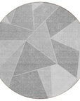 Addison Rugs Gentle Waves Grey Washable Indoor-Outdoor Rug