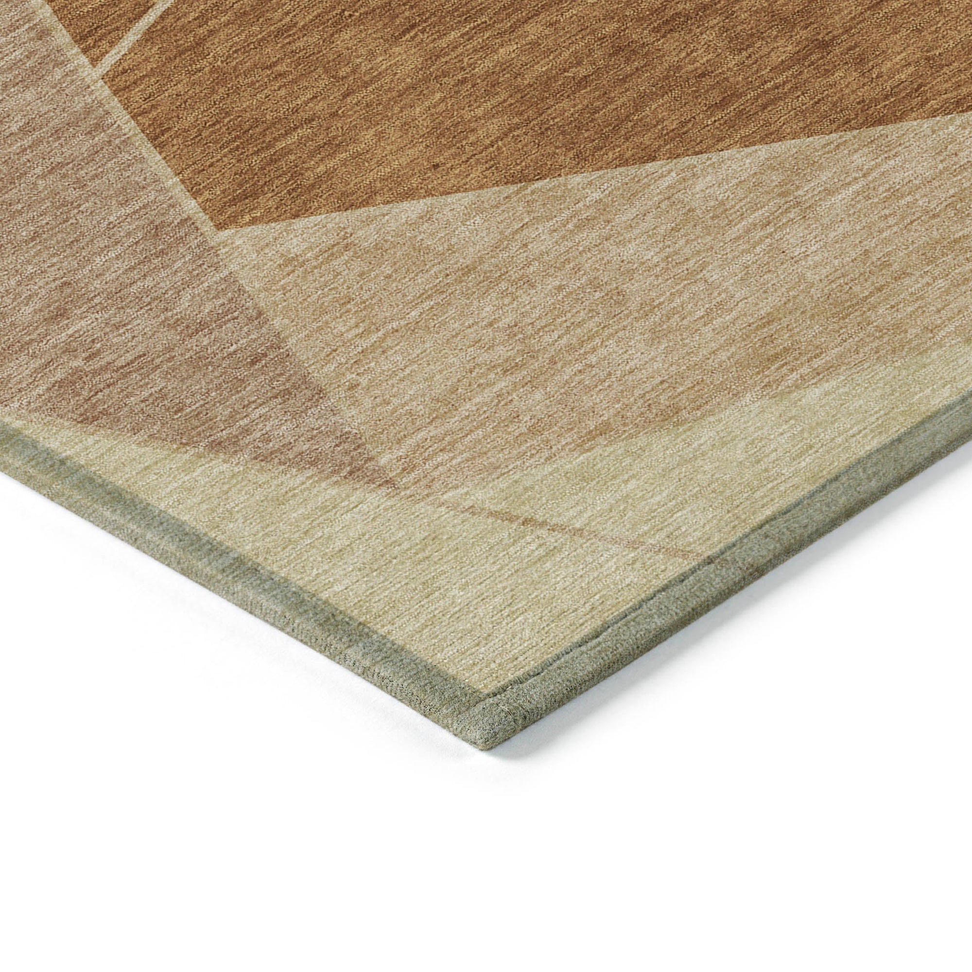 Addison Rugs Gentle Waves Paprika Washable Indoor-Outdoor Rug
