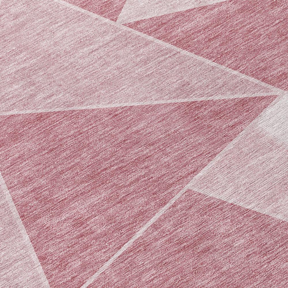 Addison Rugs Gentle Waves Pink Washable Indoor-Outdoor Rug