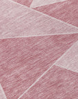 Addison Rugs Gentle Waves Pink Washable Indoor-Outdoor Rug