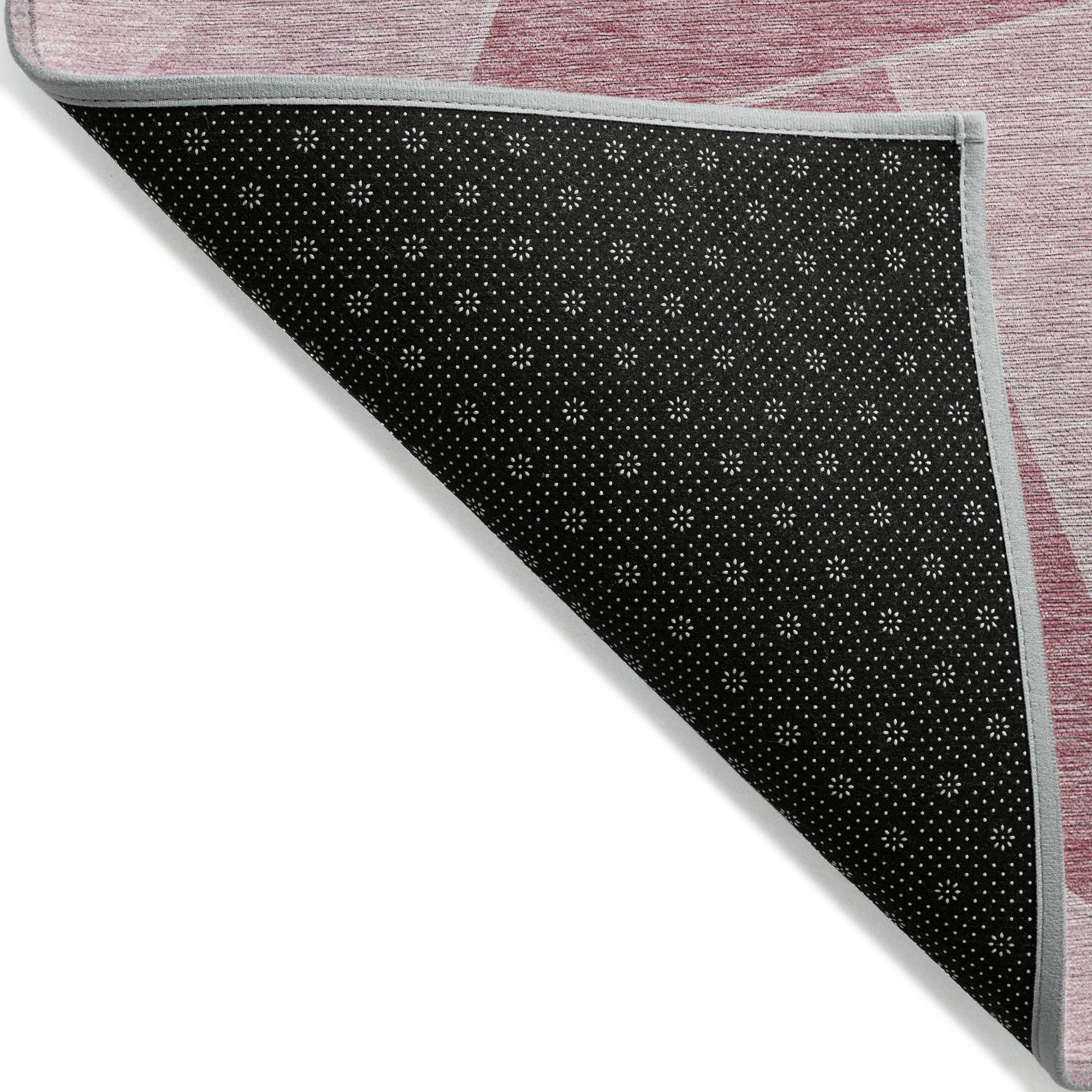 Addison Rugs Gentle Waves Pink Washable Indoor-Outdoor Rug