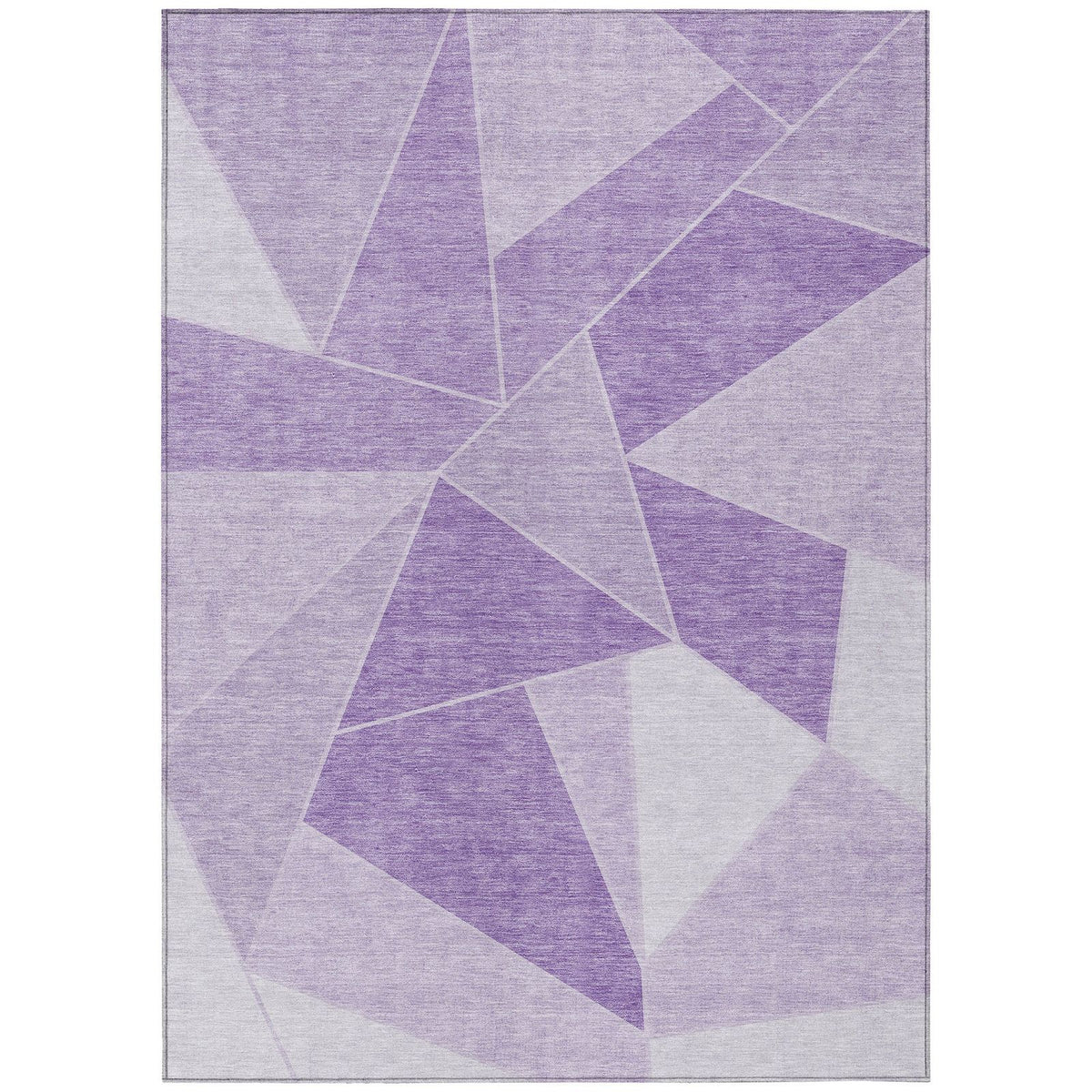 Addison Rugs Gentle Waves Lilac Washable Indoor-Outdoor Rug