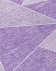 Addison Rugs Gentle Waves Lilac Washable Indoor-Outdoor Rug