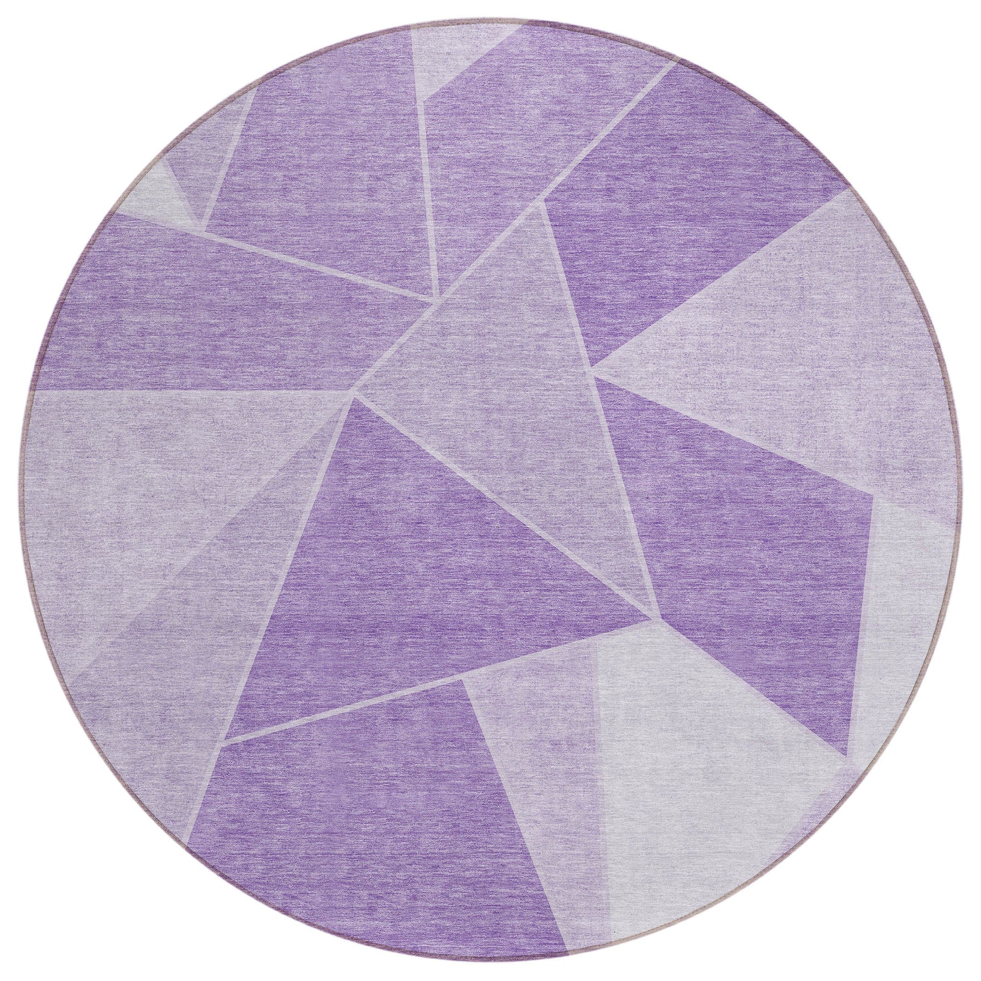 Addison Rugs Gentle Waves Lilac Washable Indoor-Outdoor Rug