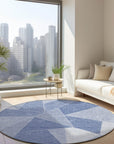 Addison Rugs Gentle Waves Sky Washable Indoor-Outdoor Rug