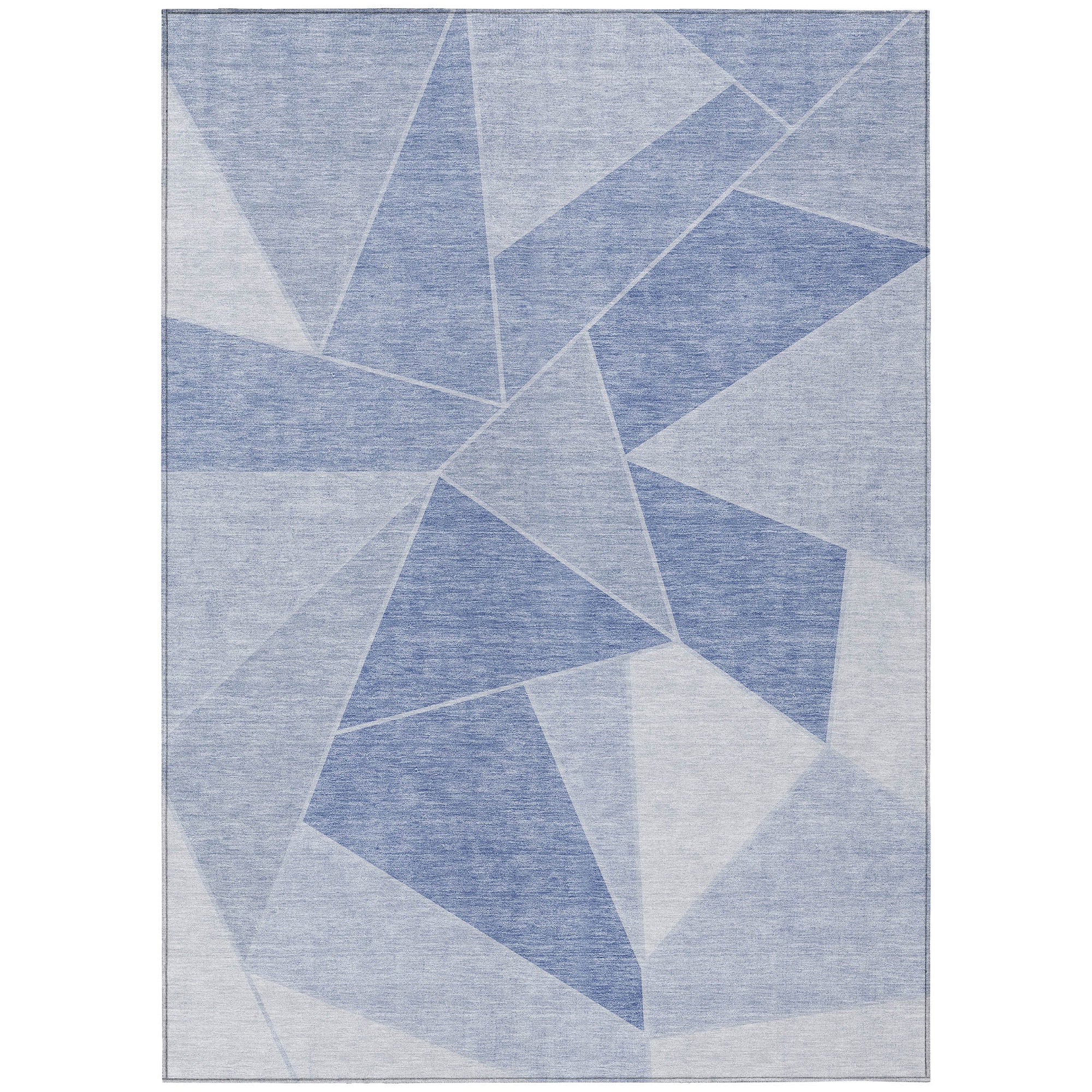 Addison Rugs Gentle Waves Sky Washable Indoor-Outdoor Rug