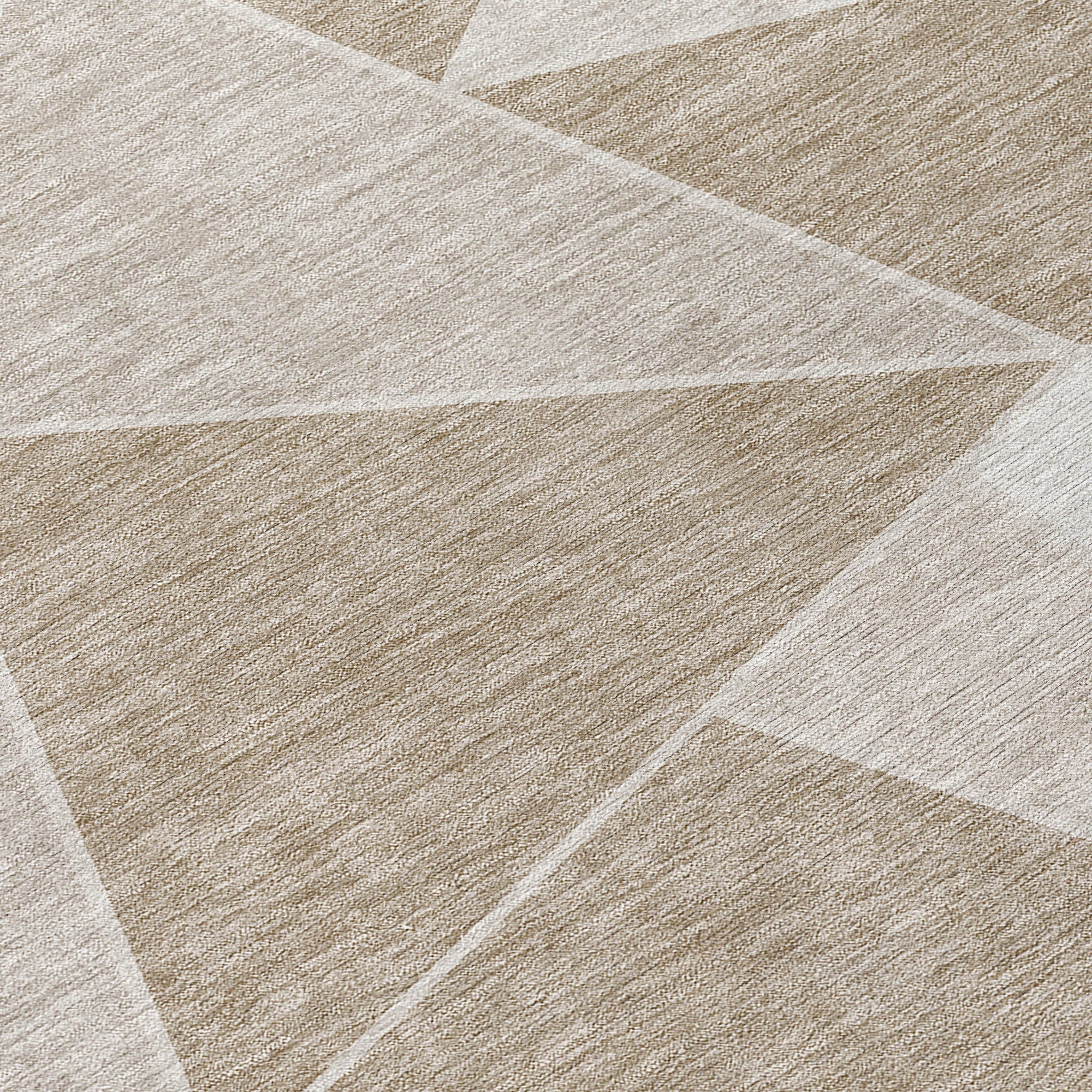 Addison Rugs Gentle Waves Taupe Washable Indoor-Outdoor Rug