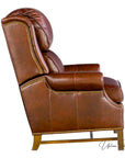 Nexus Leather Power Push Button Recliner