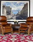 Uptown Sebastian Nexus Leather Power Push Button Recliner