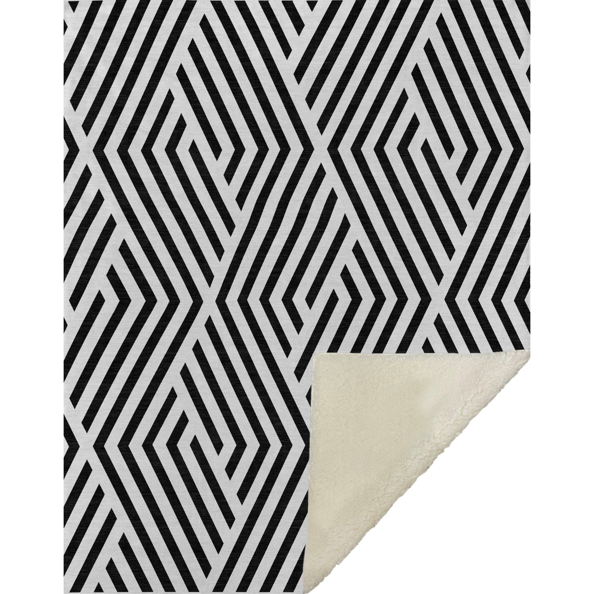 Addison Rugs Geometric 50" x 70" Throw Blanket